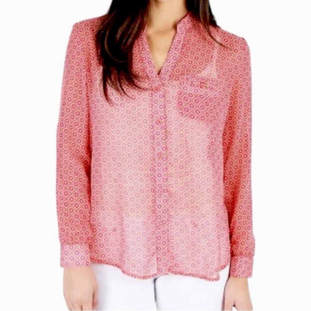 Kut From The Cloth Jasmine Chiffon Blouse - Picture 1 of 7